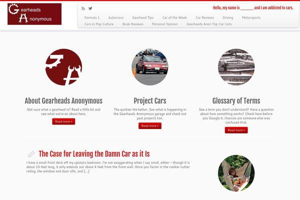 Customizr theme site design template sample