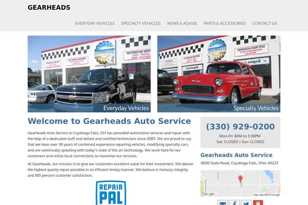Roots theme site design template sample