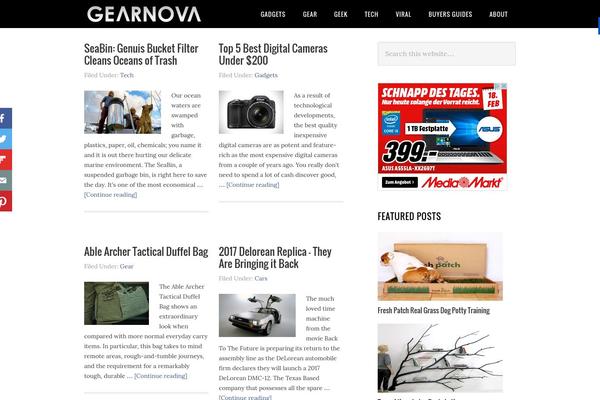Performag theme site design template sample