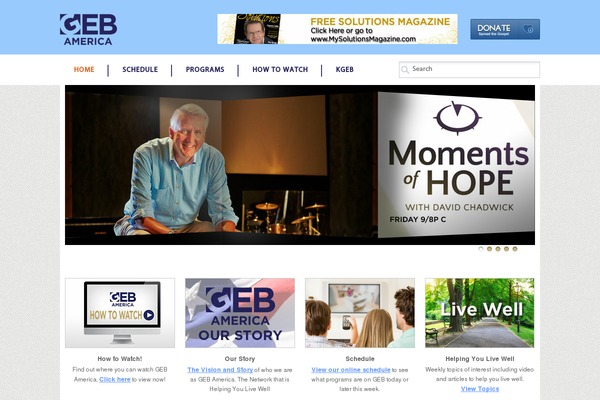 Site using Banner plugin
