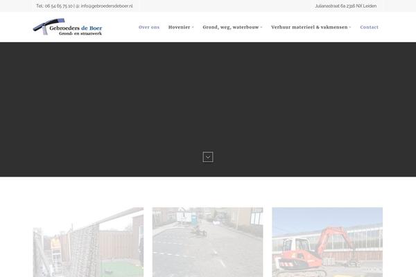 Osmosis theme site design template sample