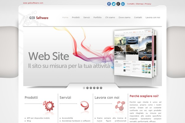 Acens theme site design template sample