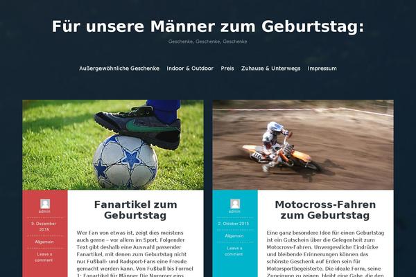 Fara theme site design template sample