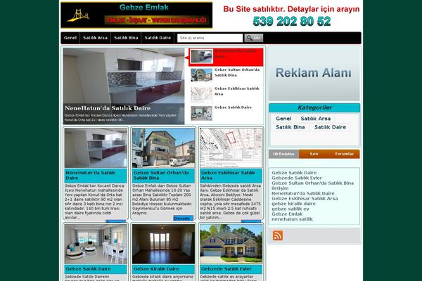 gebze-emlak.net site used Emlak