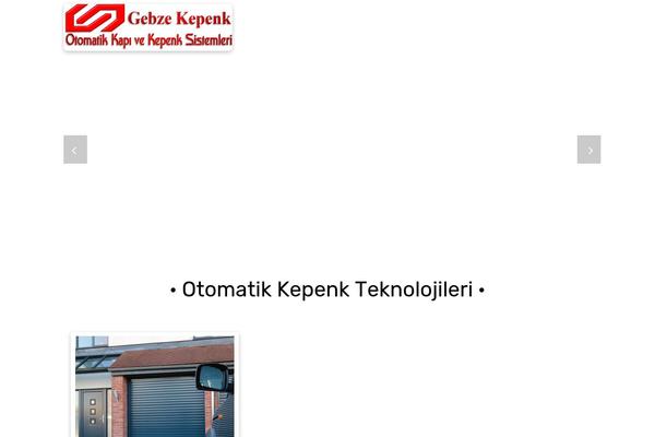 Customizr theme site design template sample