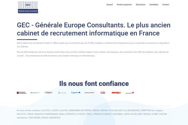 gec.fr site used Signflow