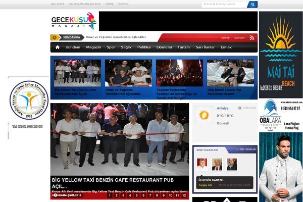gecekusumagazin.com site used Gecekusumagazin