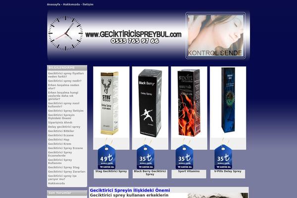 geciktiricispreybul.com site used Sinshop