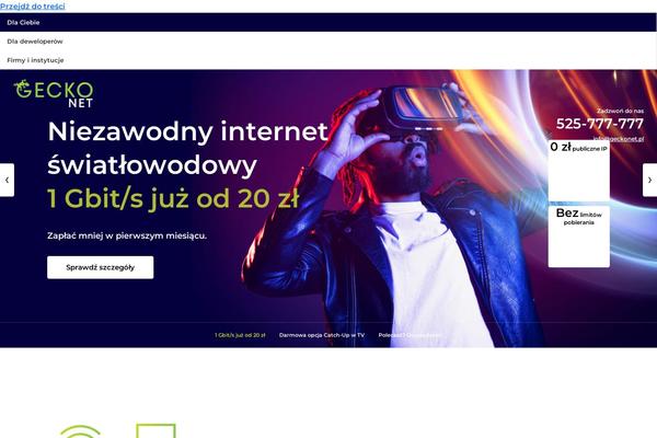 geckonet.pl site used Geckonet