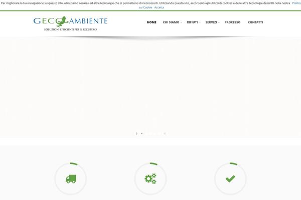 Sparse theme site design template sample
