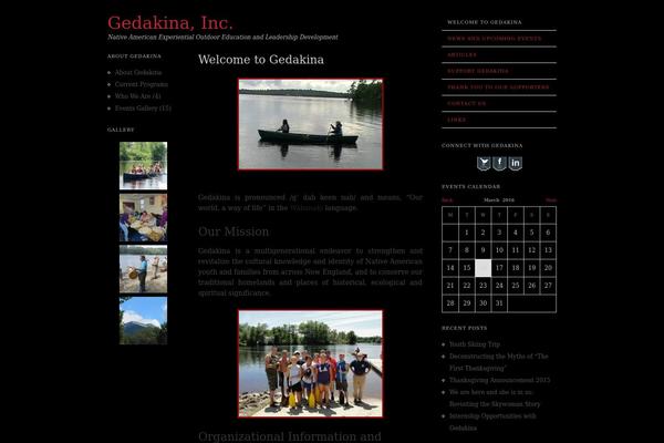 Ascetica theme site design template sample