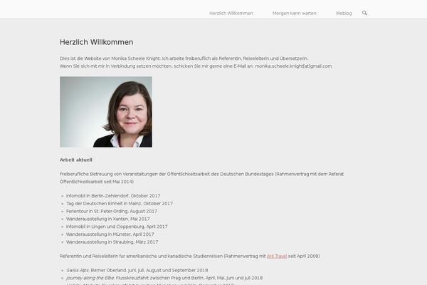 SiteOrigin North theme site design template sample
