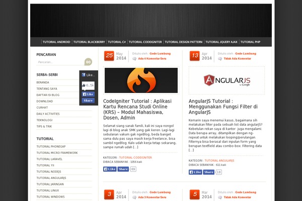 Codilight Lite theme site design template sample
