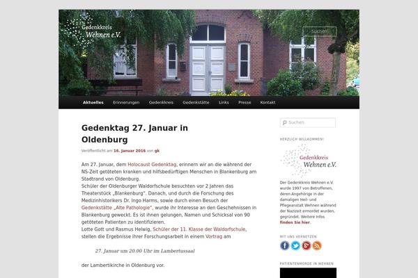 gedenkkreis.de site used Mb-elementor