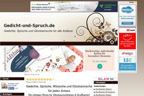 Site using Wp Cookie Choice plugin