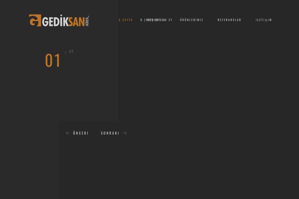 Goarch theme site design template sample