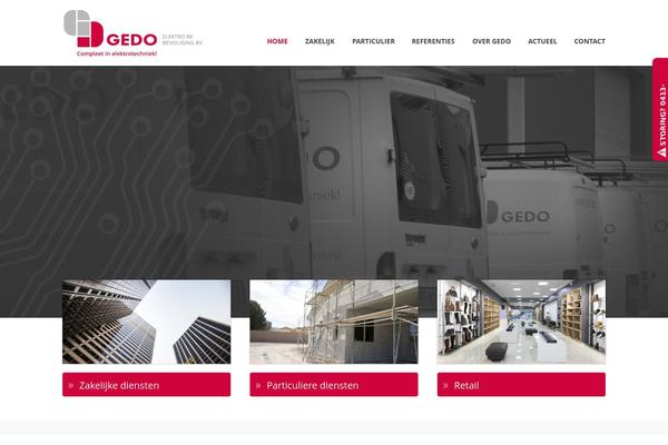 Porto theme site design template sample