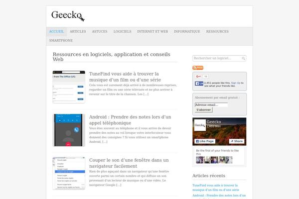 Fresh & Clean theme site design template sample