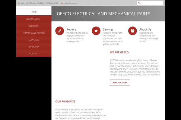 Vertikal theme site design template sample