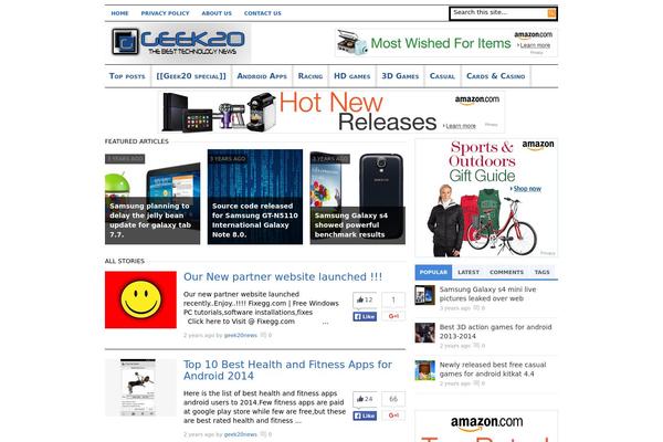 Freshlife theme site design template sample