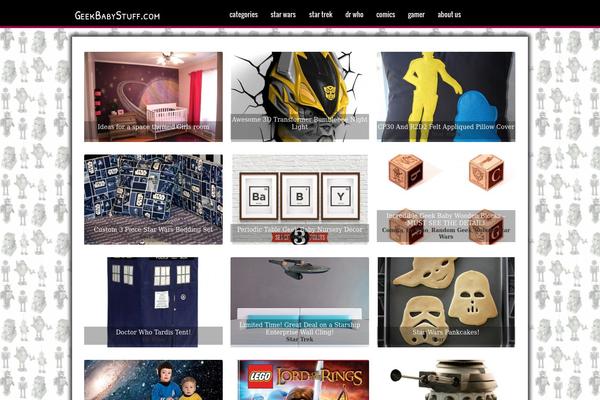 SimpleGrid theme site design template sample