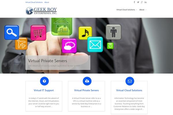 Intuition theme site design template sample