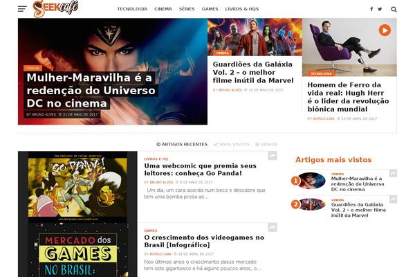Cream Magazine theme site design template sample