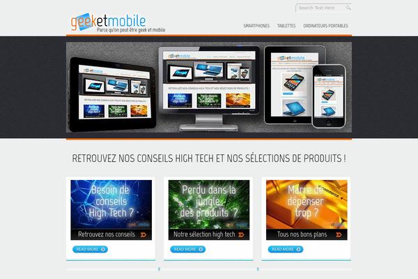 geeketmobile.com site used D5 Design