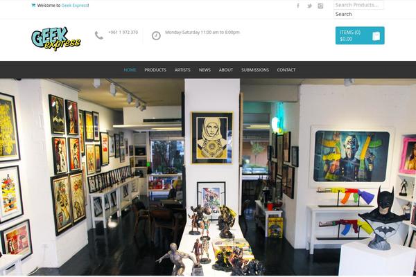 Vinty theme site design template sample