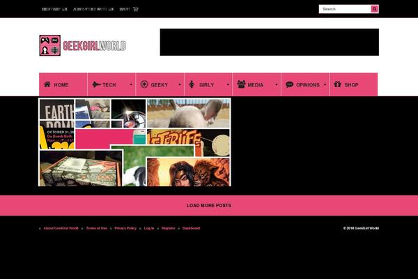 geekgirlworld.com site used Block Magazine
