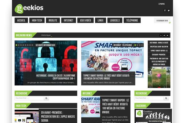 Powermag theme site design template sample