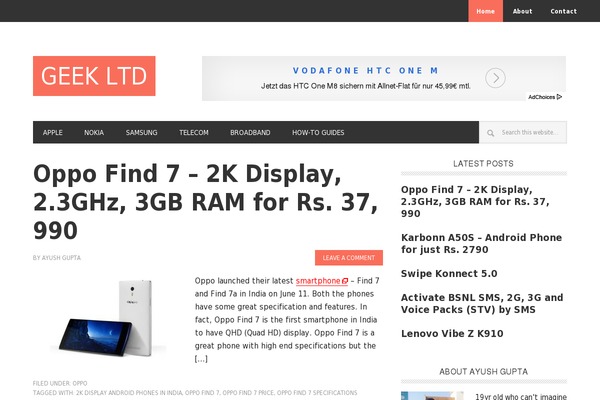 geekltd.com site used 2016-vcready
