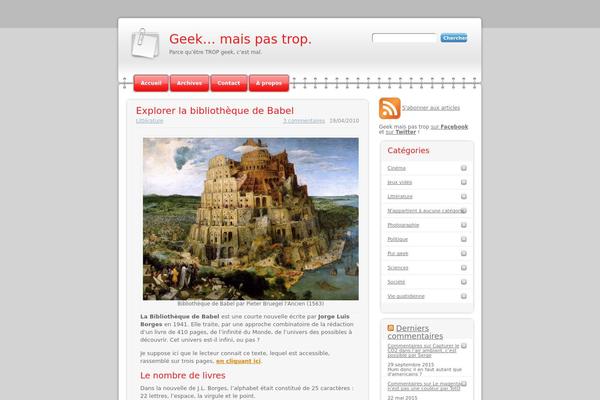 Modern Notepad theme site design template sample