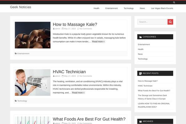 geeknoticias.com site used Salinger