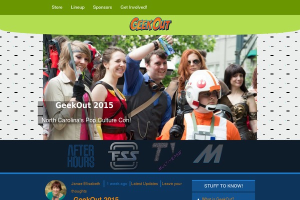 Materialize theme site design template sample