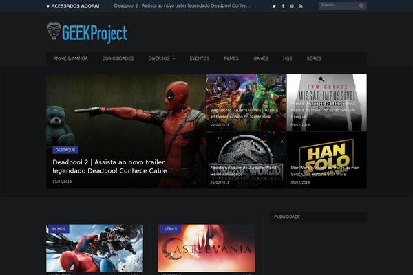SmartMag theme site design template sample