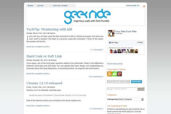 Site using Social Widget plugin