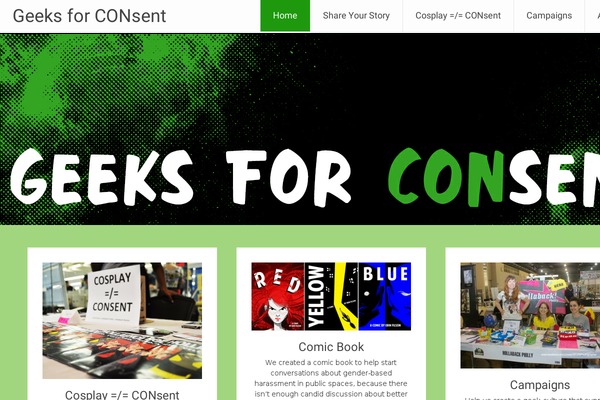 Radiate theme site design template sample