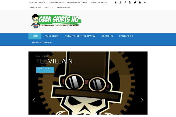 Site using Site Layout Customizer plugin