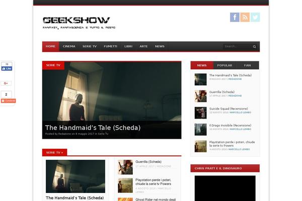 Fearless theme site design template sample
