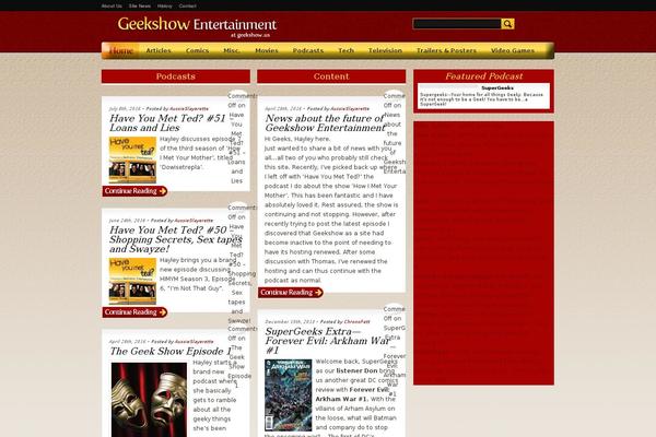 Community theme site design template sample