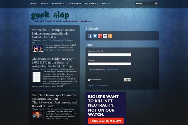 Site using Subscribe / Connect / Follow Widget plugin