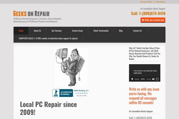 geeksonrepair.com site used Smart It