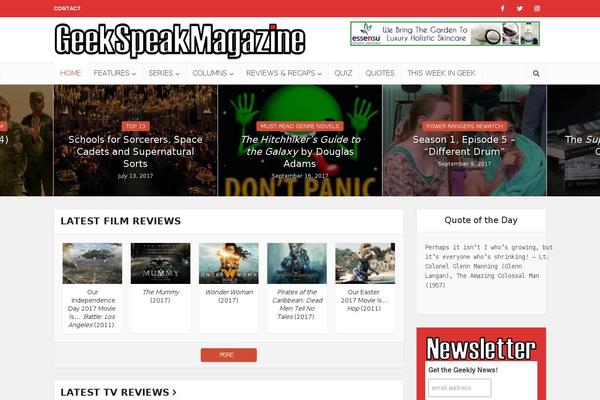 Site using Simple Pull Quote plugin