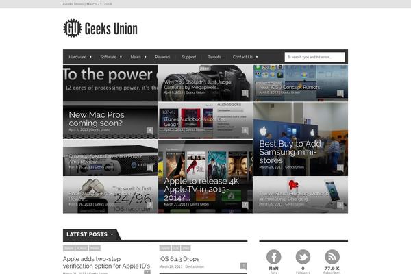 Extranews theme site design template sample