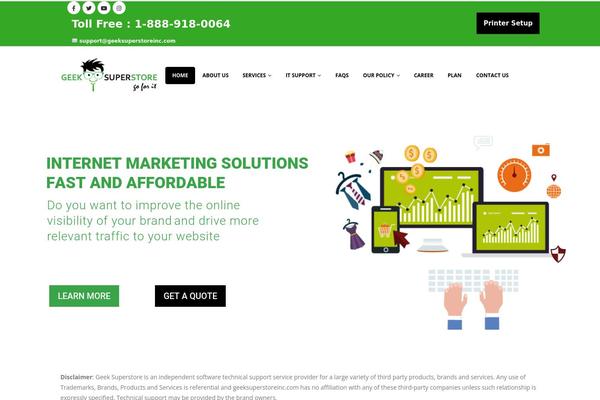 Site using Popover plugin