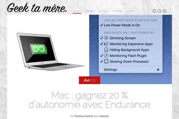 Serene theme site design template sample