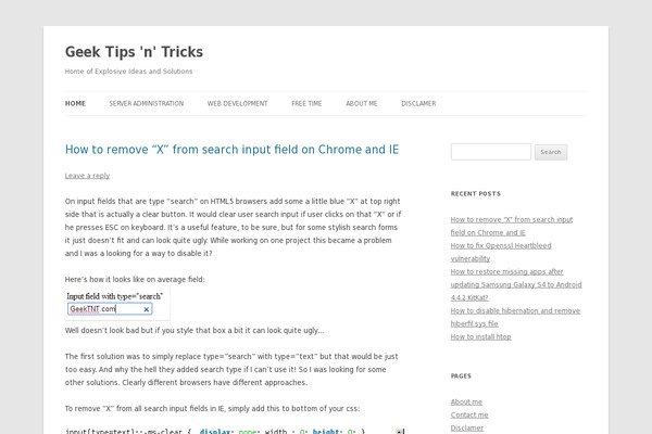 Site using Enlighter - Customizable Syntax Highlighter plugin