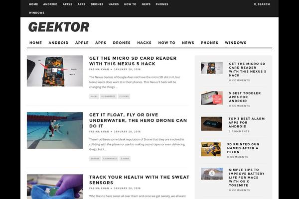 geektor.com site used Hot Topix