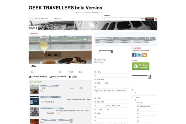 Site using WP-chgFontSize plugin